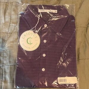 Criquet Men's Deep Purple Polo Shirt